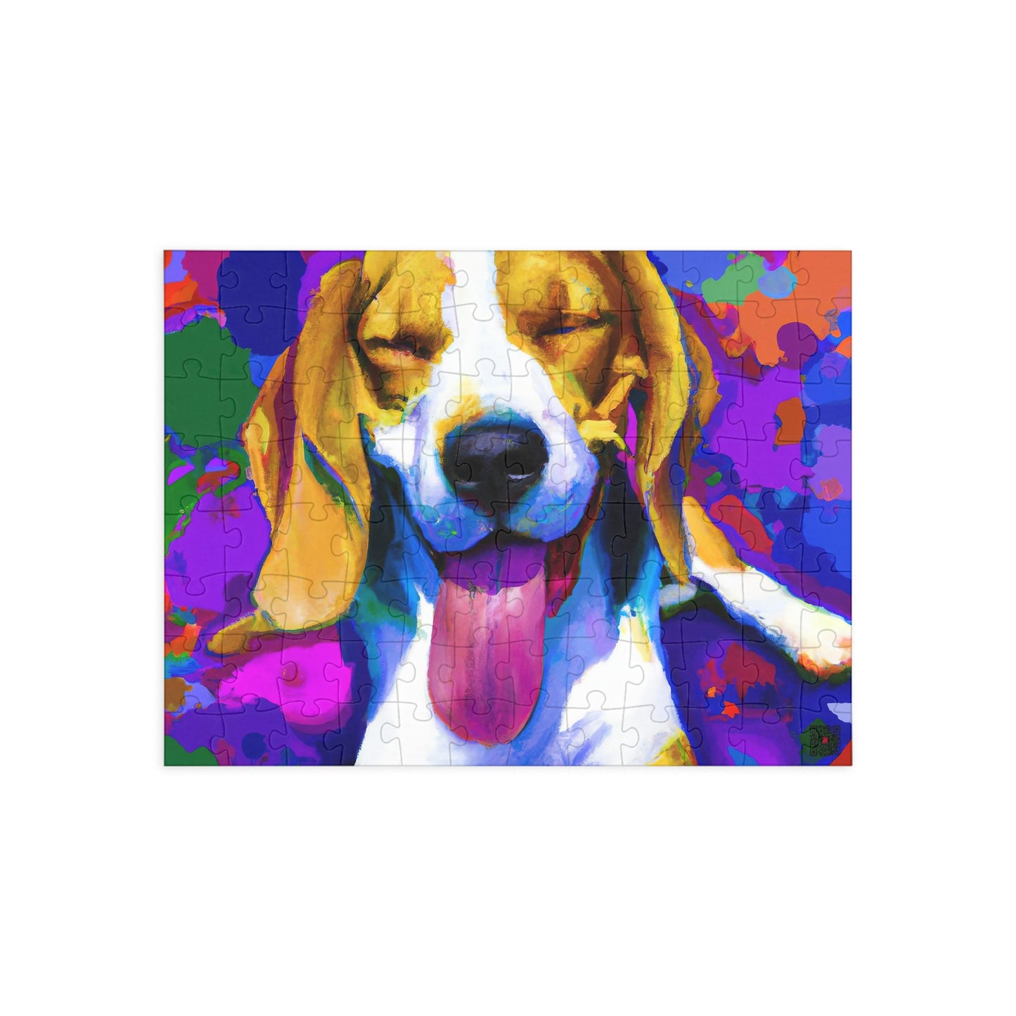 Gwendolynne the Noble Artist - Beagle Puppy - Puzzle