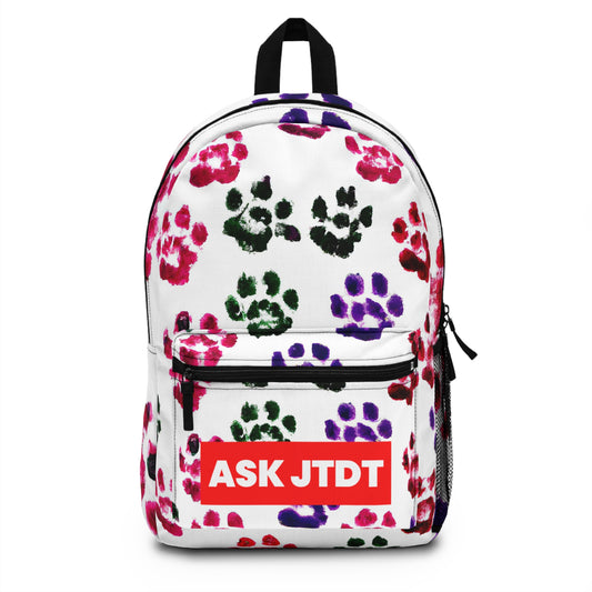 Maveric Bleu - Paw Print - Back Pack