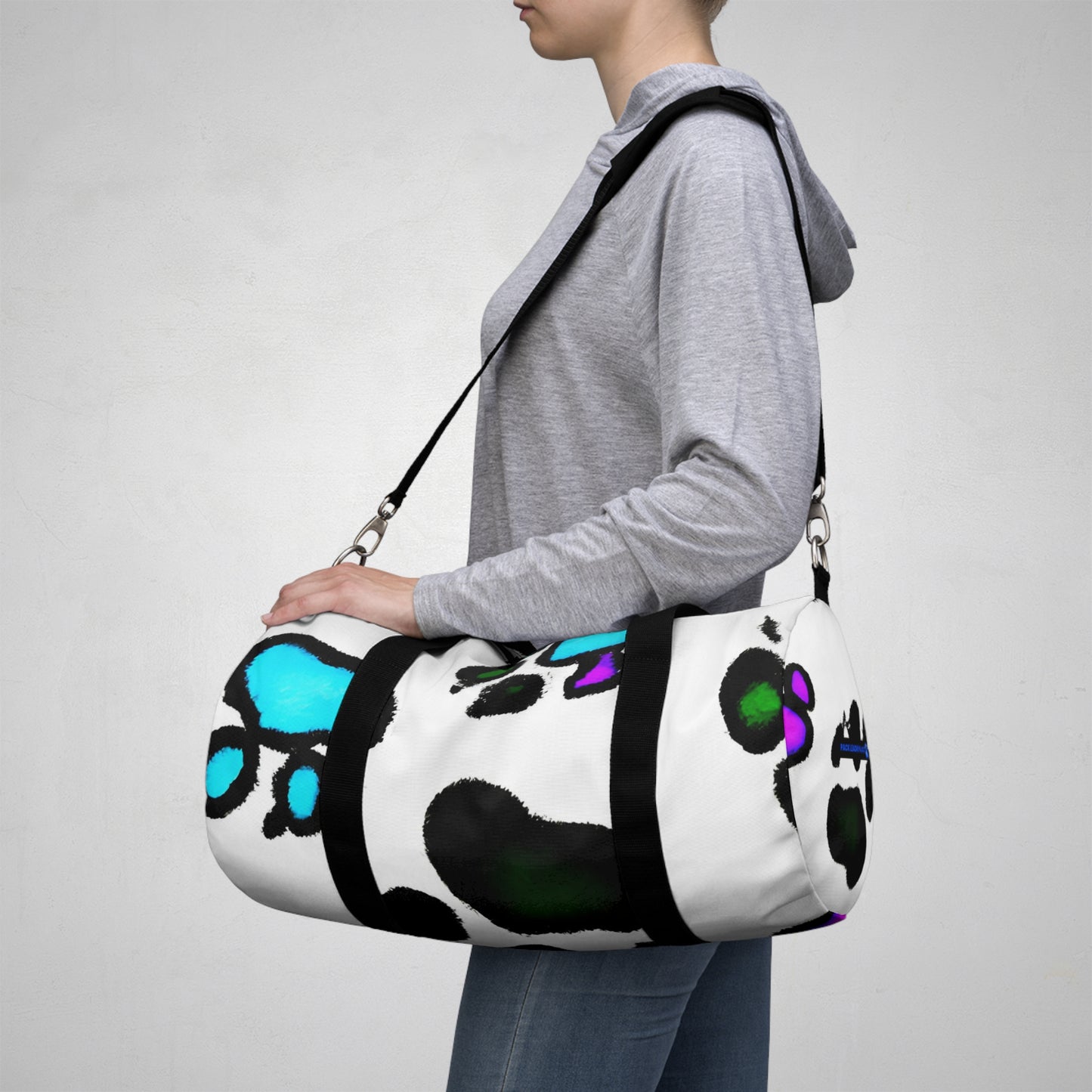 Garçon de Paris - Paw Print - Duffel Bag