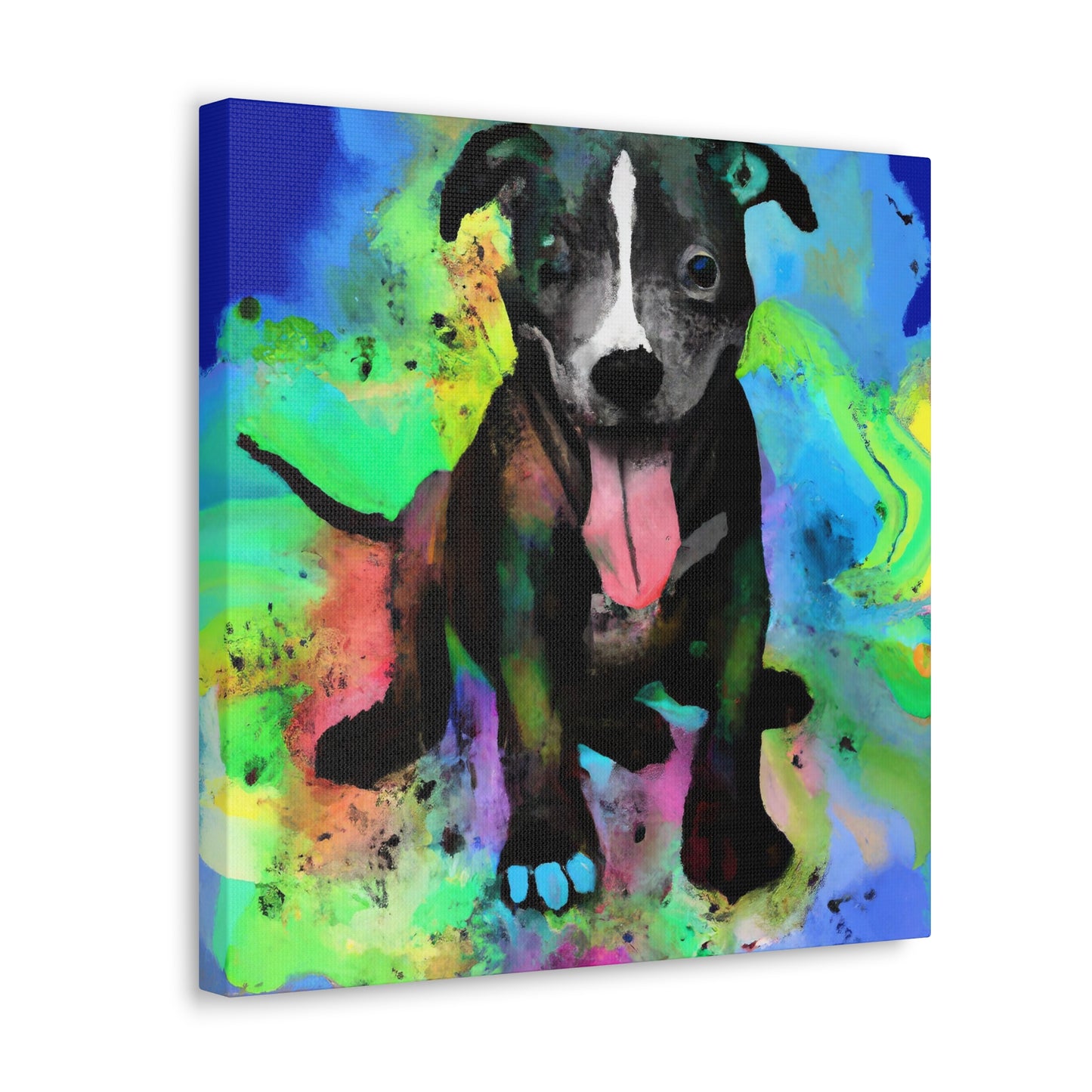 Isamon Emperius - Pitbull Puppy - Canvas