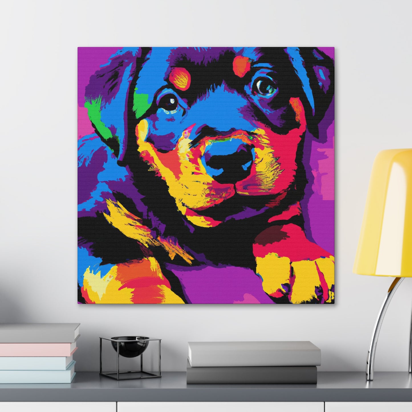 Countess Adelheid von Gottesheim - Rottweiler - Canvas