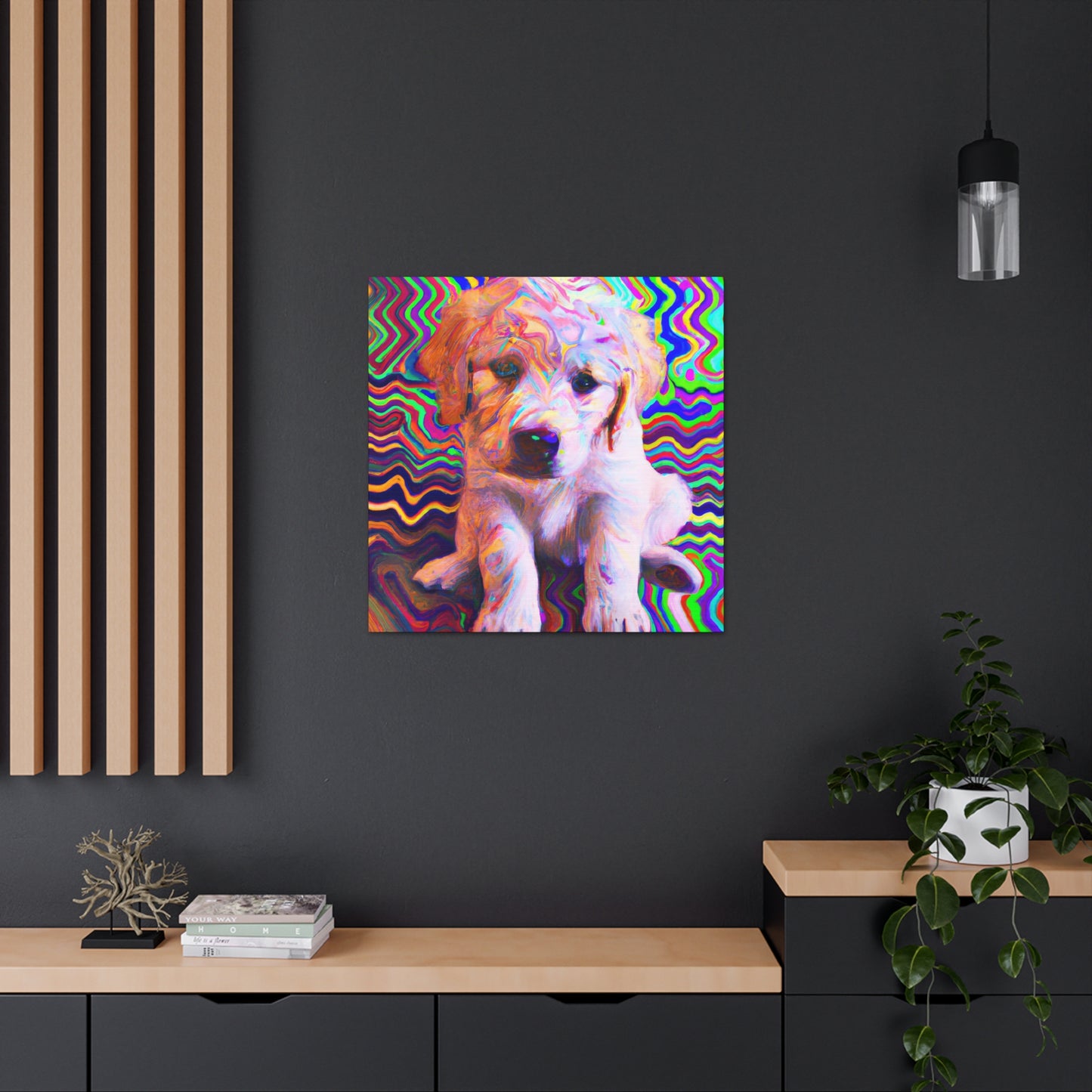 Aldemar von Hammerstein Golden Retriever Puppy - Canvas