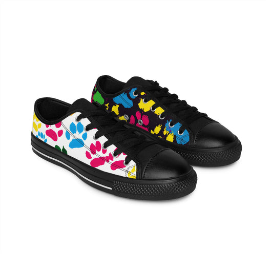 Julien Bourdette - Paw Print - Low-Top