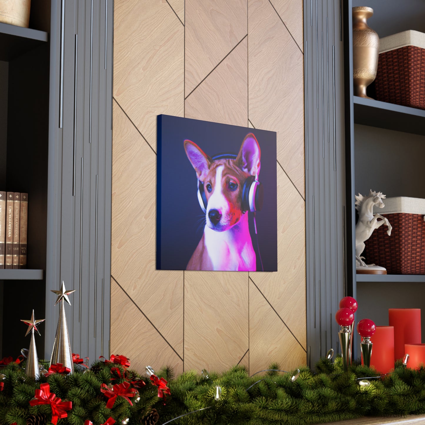 Dalia Ching-Nur - Basenji - Canvas