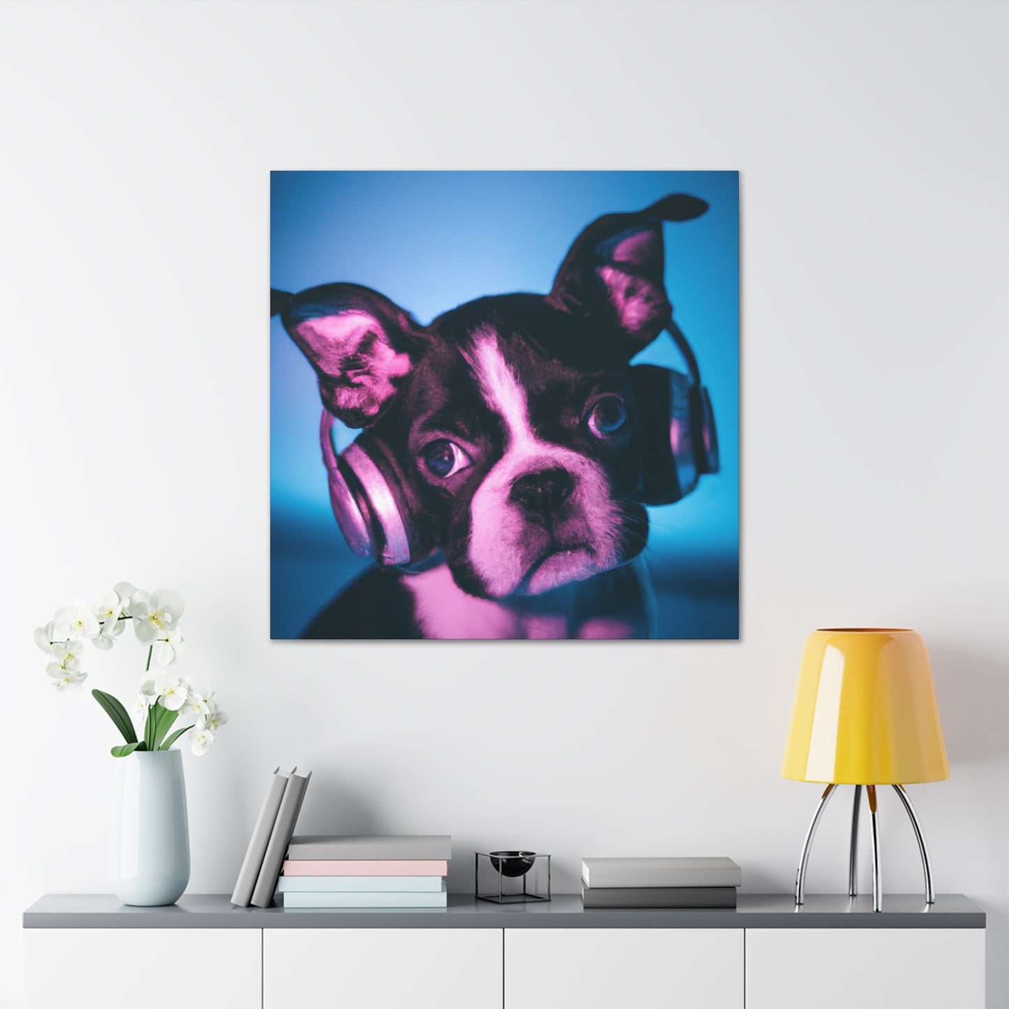 Jasper Regalbury - Boston Terrier - Canvas