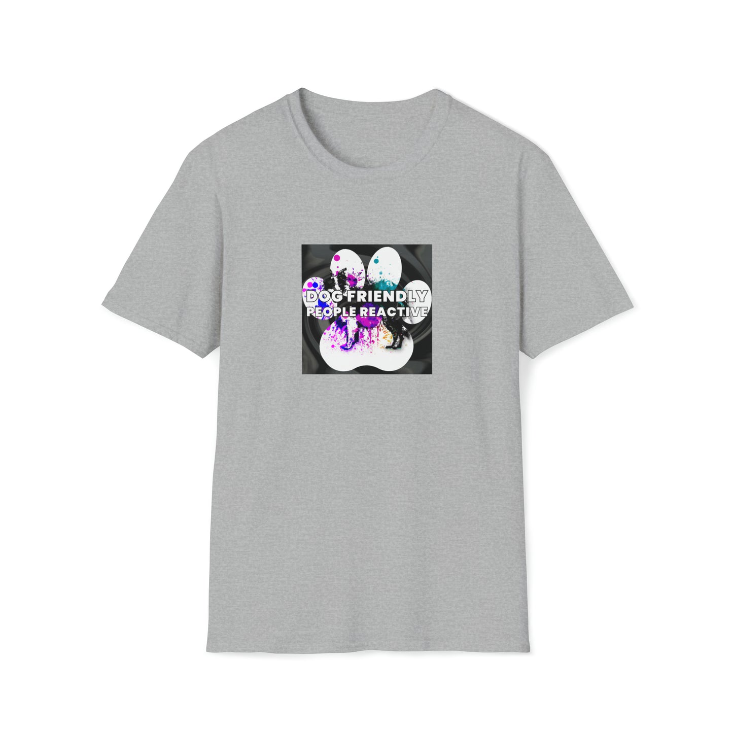 Nineties Neo-Fashionista - "Dog Friendly, People Reactive" Unisex Tee