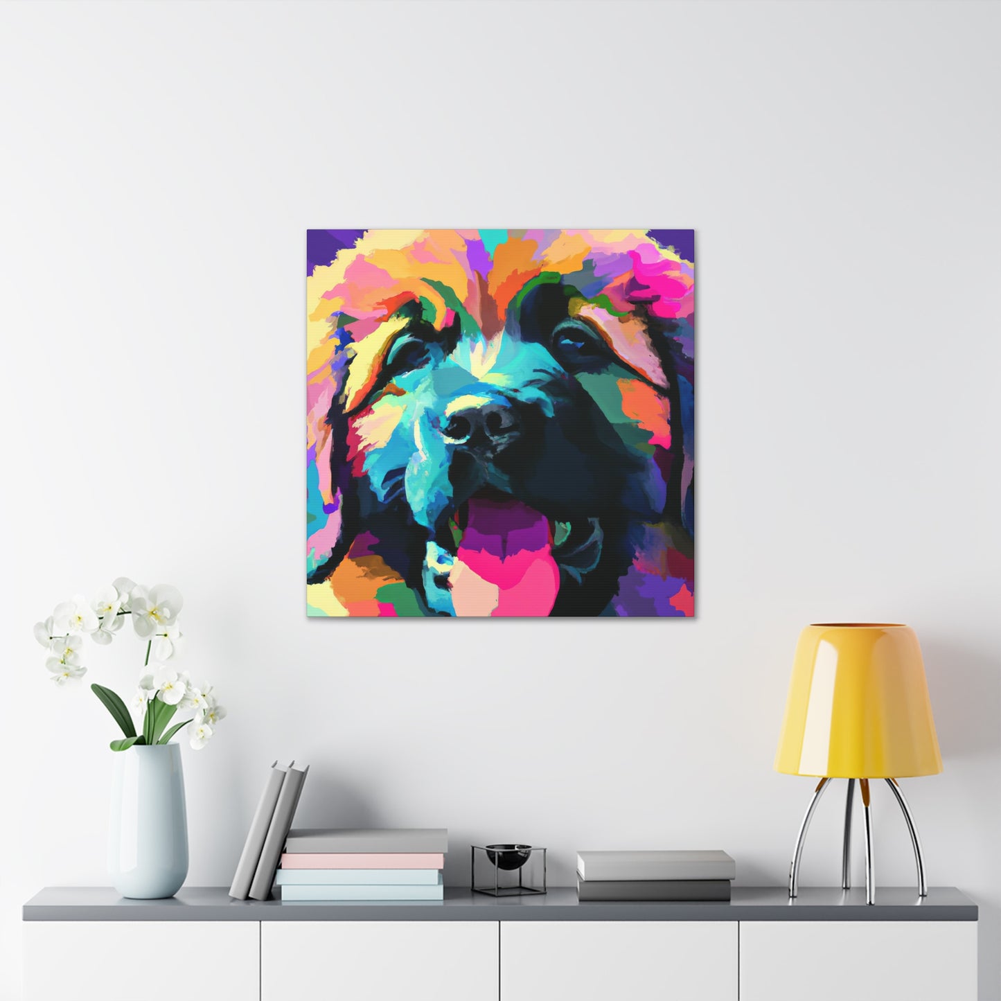 Countess Augusta von Lichtenstein - Leonberger - Canvas