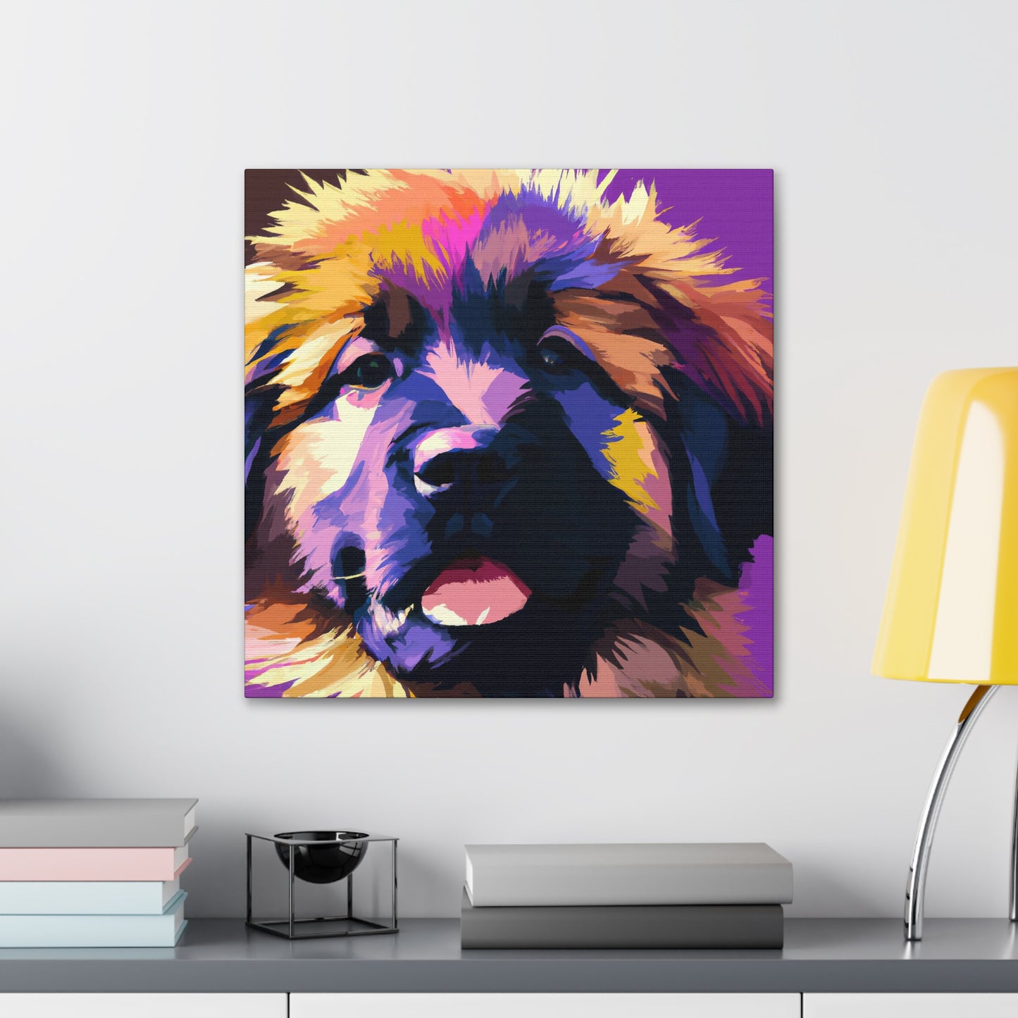 Countess Isabella von Schuermann - Leonberger - Canvas