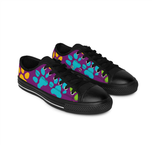 Lorraine Chicarre - Paw Print - Low-Top