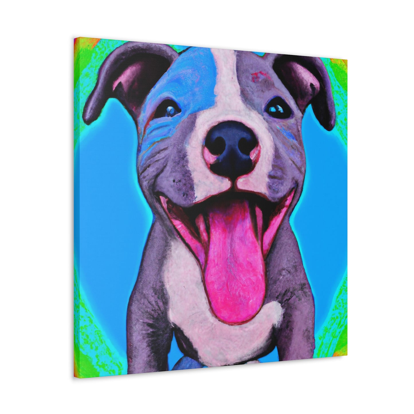 Celestina Elsanna de Veniela - Pitbull Puppy - Canvas