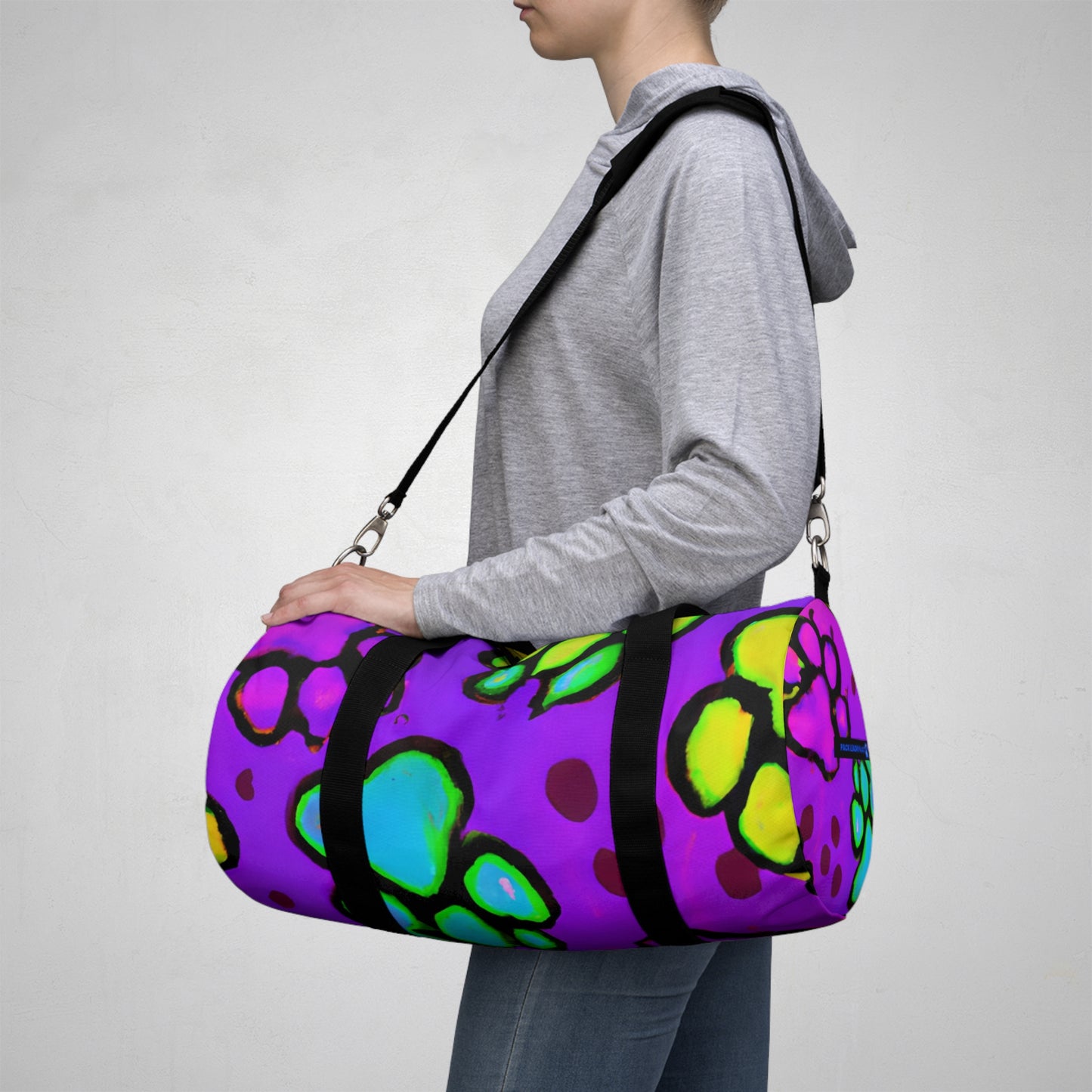 Lispaurene Boutique - Paw Print - Duffel Bag