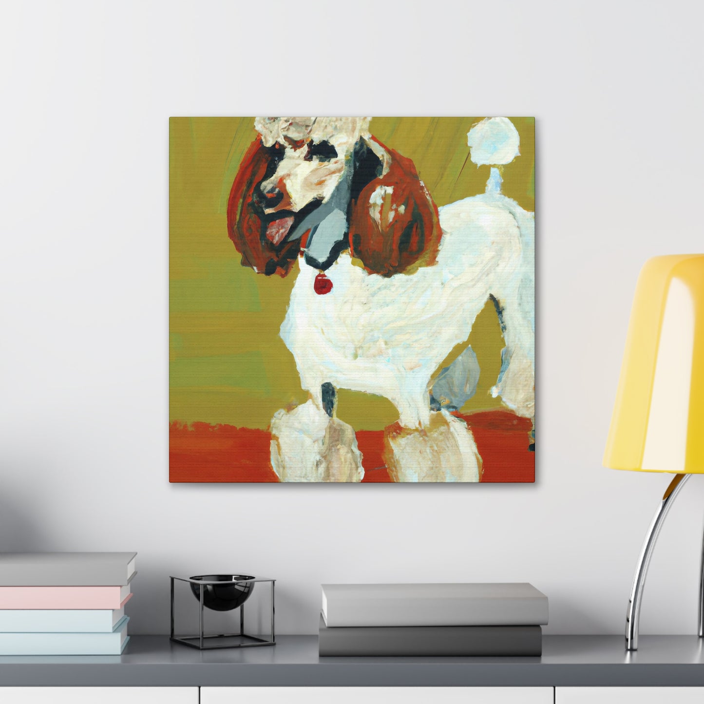 Gwendolyn de Amberley - Poodle - Canvas