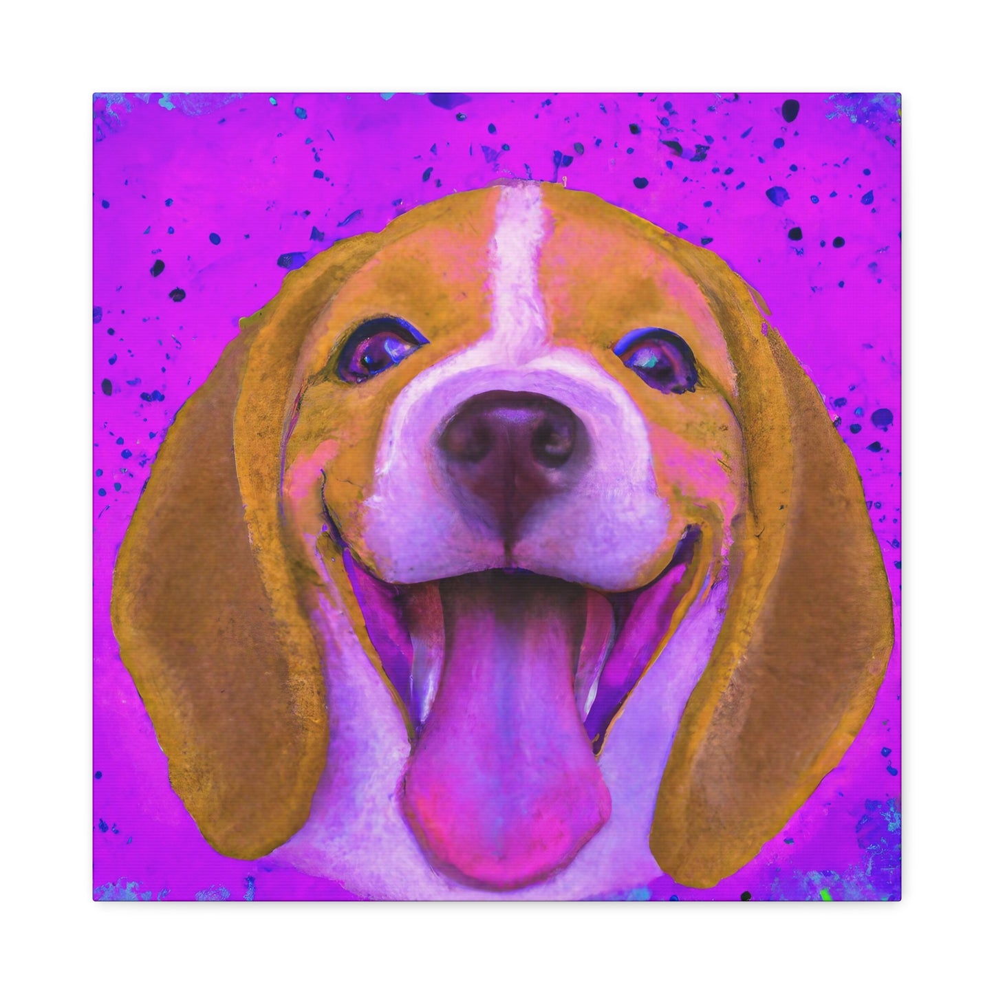 Prince Arturius the Magnificent - Beagle Puppy - Canvas