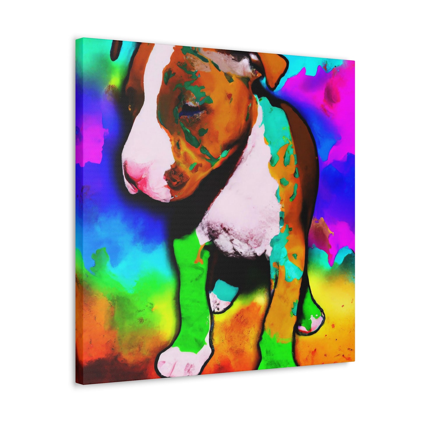 Agostina di Grandì - Pitbull Puppy - Canvas