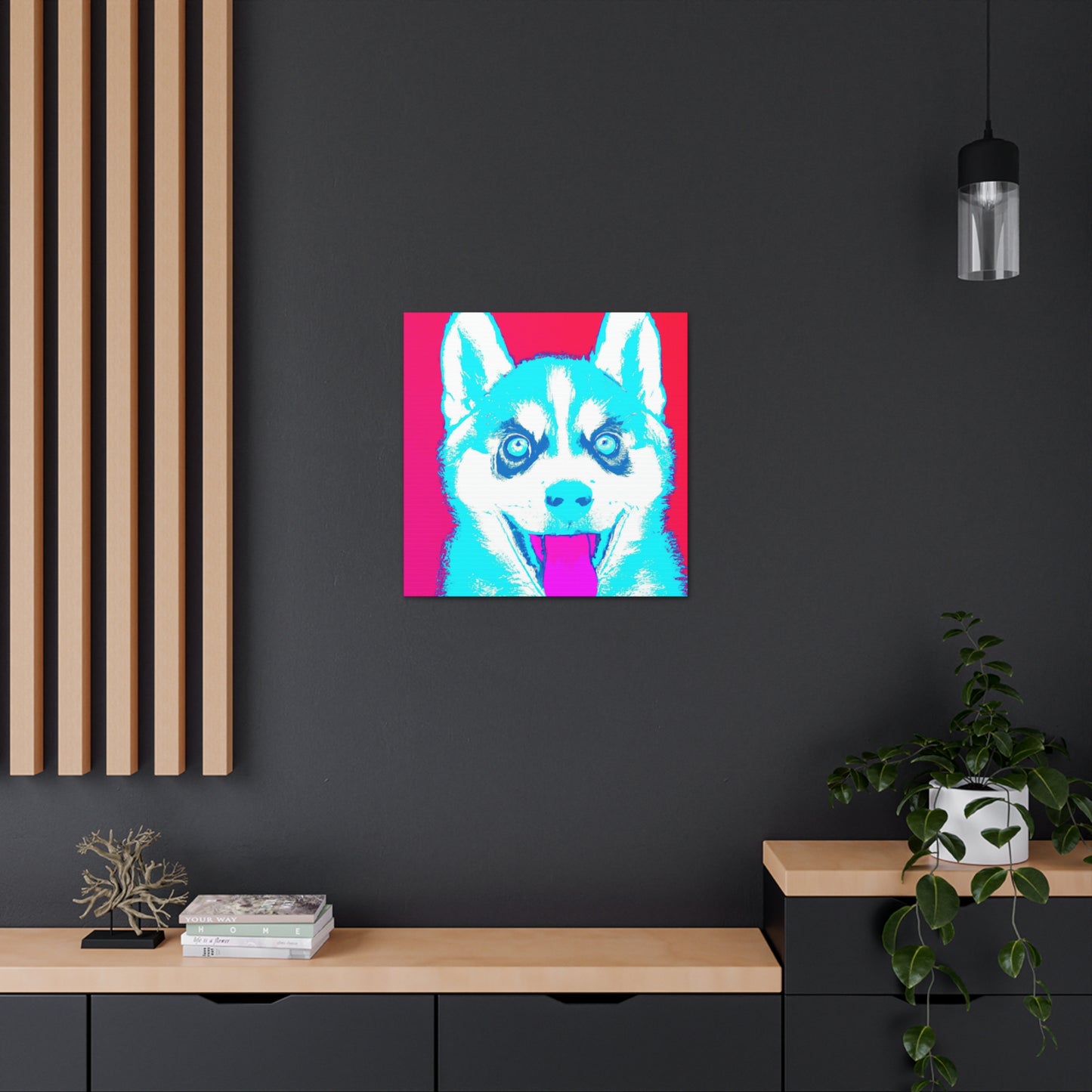 Artemis Bridgstock - Siberian Husky - Canvas