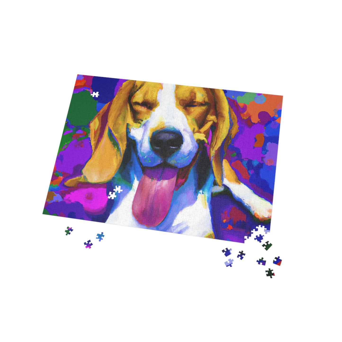 Gwendolynne the Noble Artist - Beagle Puppy - Puzzle