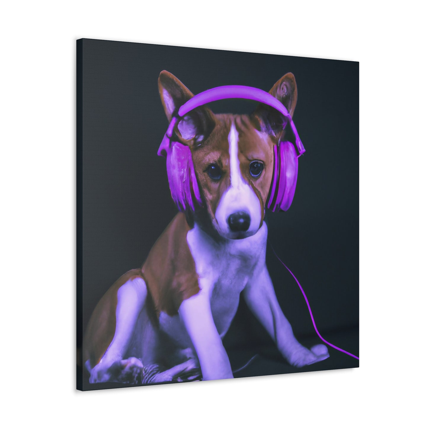 Shuenlana Mahkdoon - Basenji - Canvas