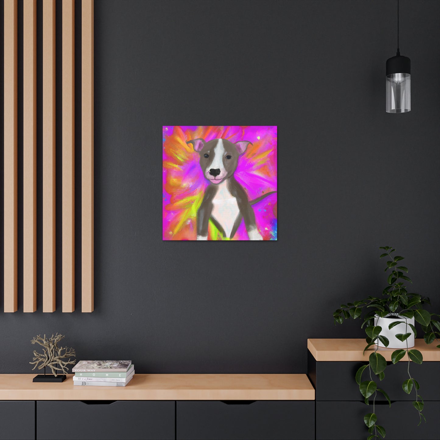 Artemisaristea Royaltea - Pitbull Puppy - Canvas