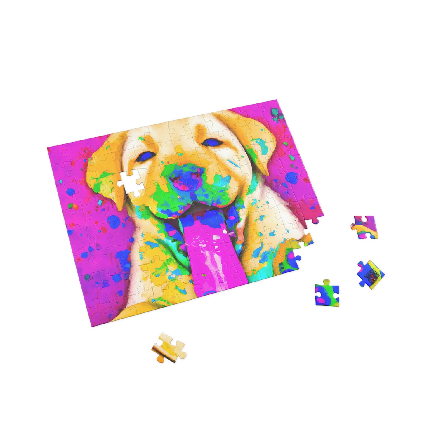 Jacques Enigmeaux - Labrador Retriever Puppy - Puzzle