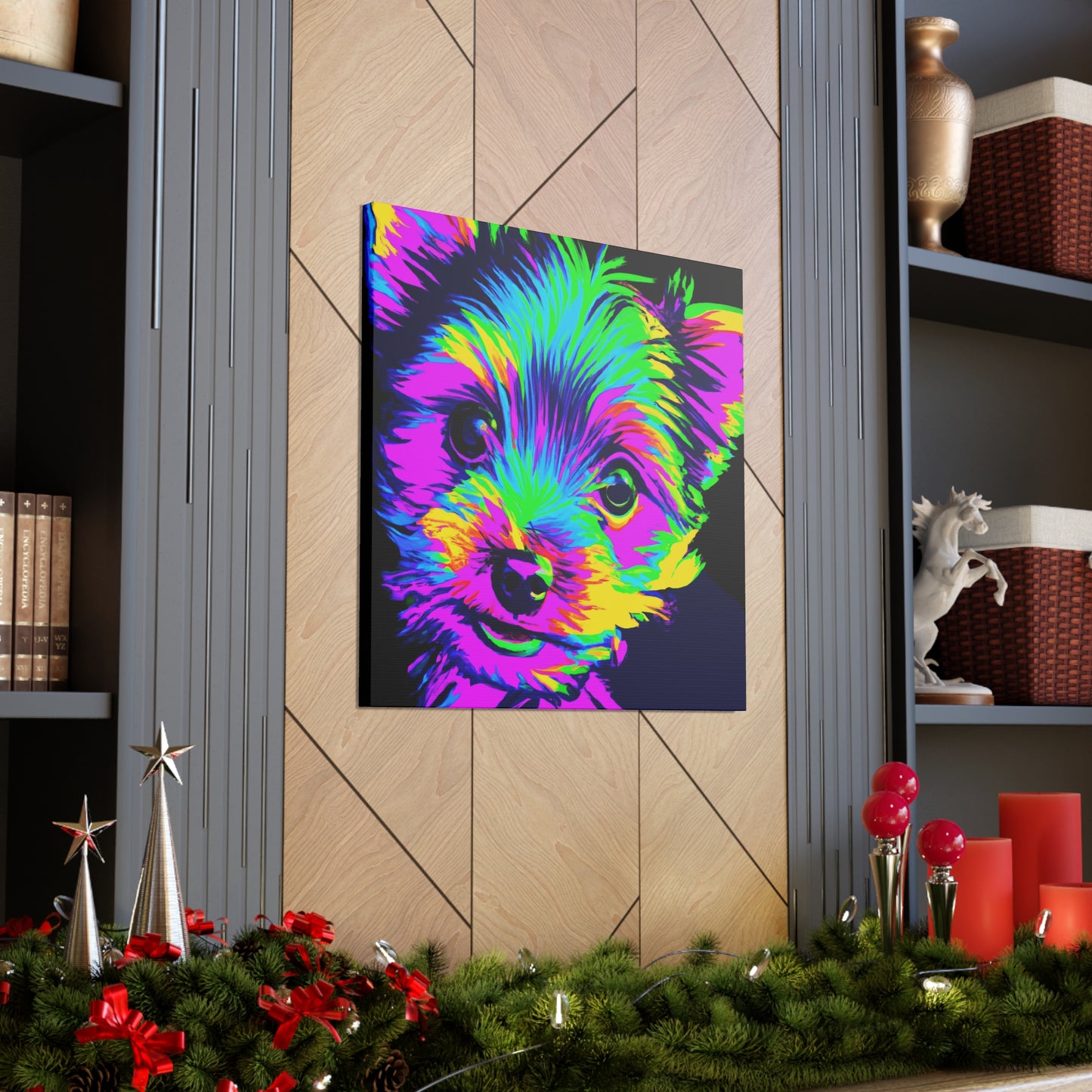 Siranthe Aurora Von Rothwein - Yorkie Puppy - Canvas