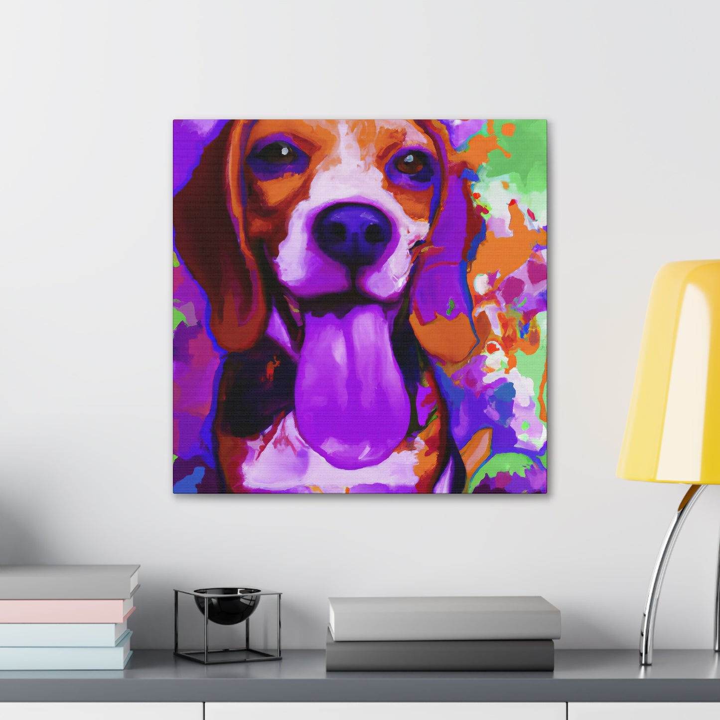 Duchess Adaliz de Monteleone - Beagle Puppy - Canvas