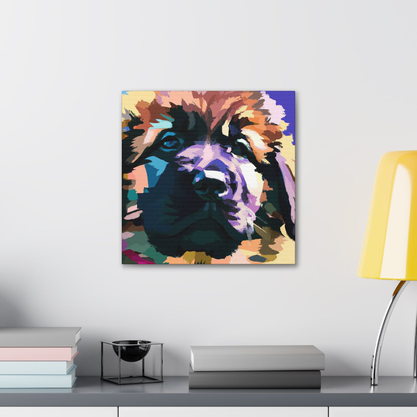 Princess Agnes von Schonberg - Leonberger - Canvas