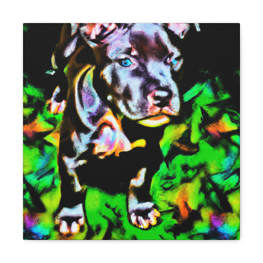 Royal Artisiusa of Castillea - Pitbull Puppy - Canvas