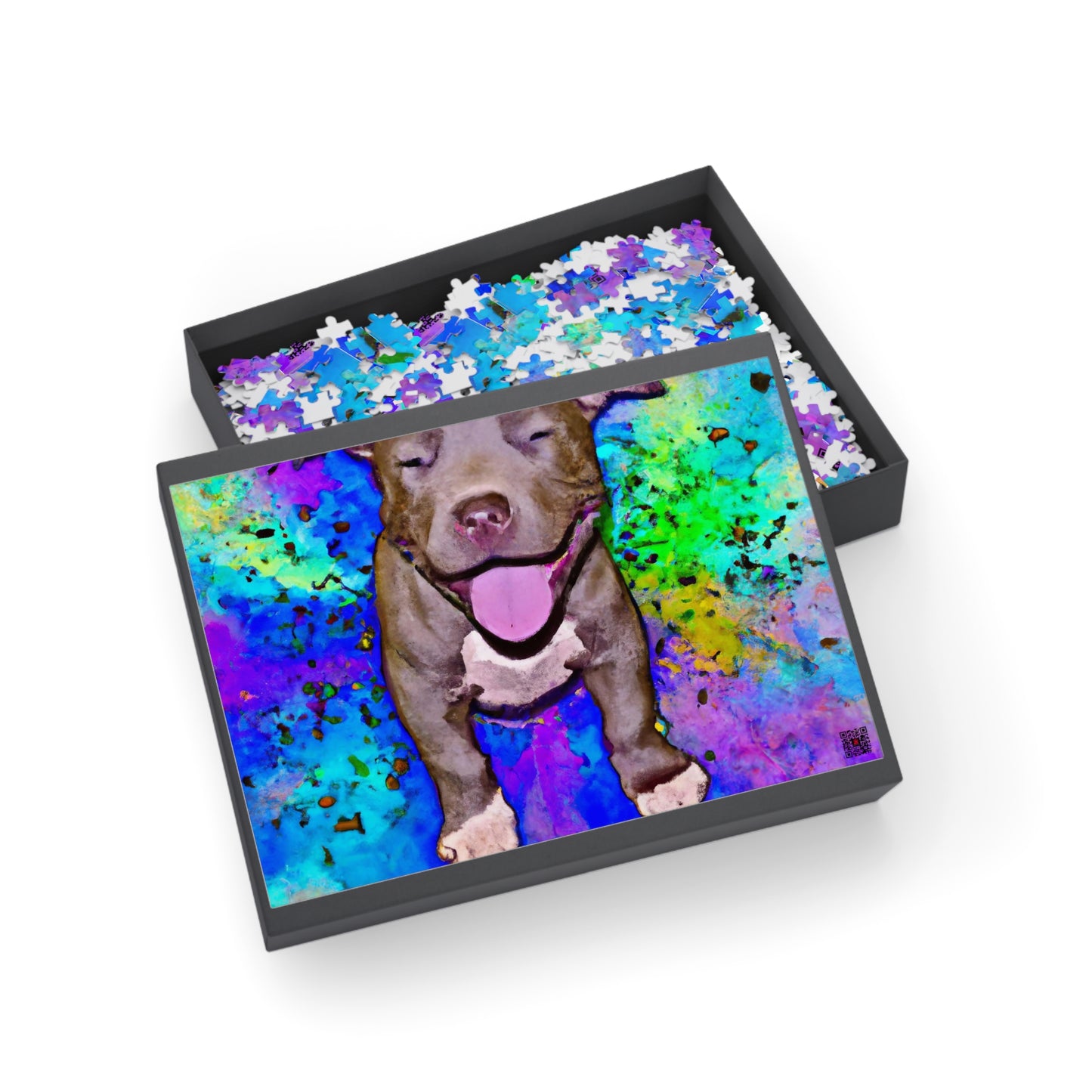 Emperor Kenshi the II - Pitbull Puppy - Puzzle