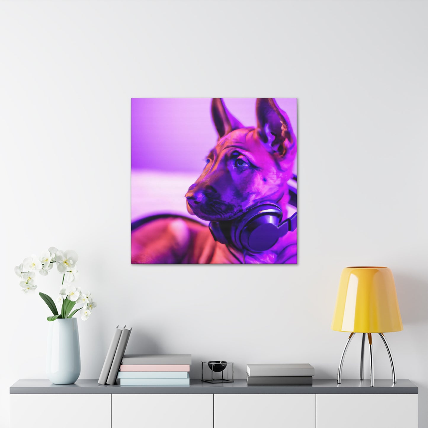 Archduke Madeline of Belgium - Belgian Malinois - Canvas