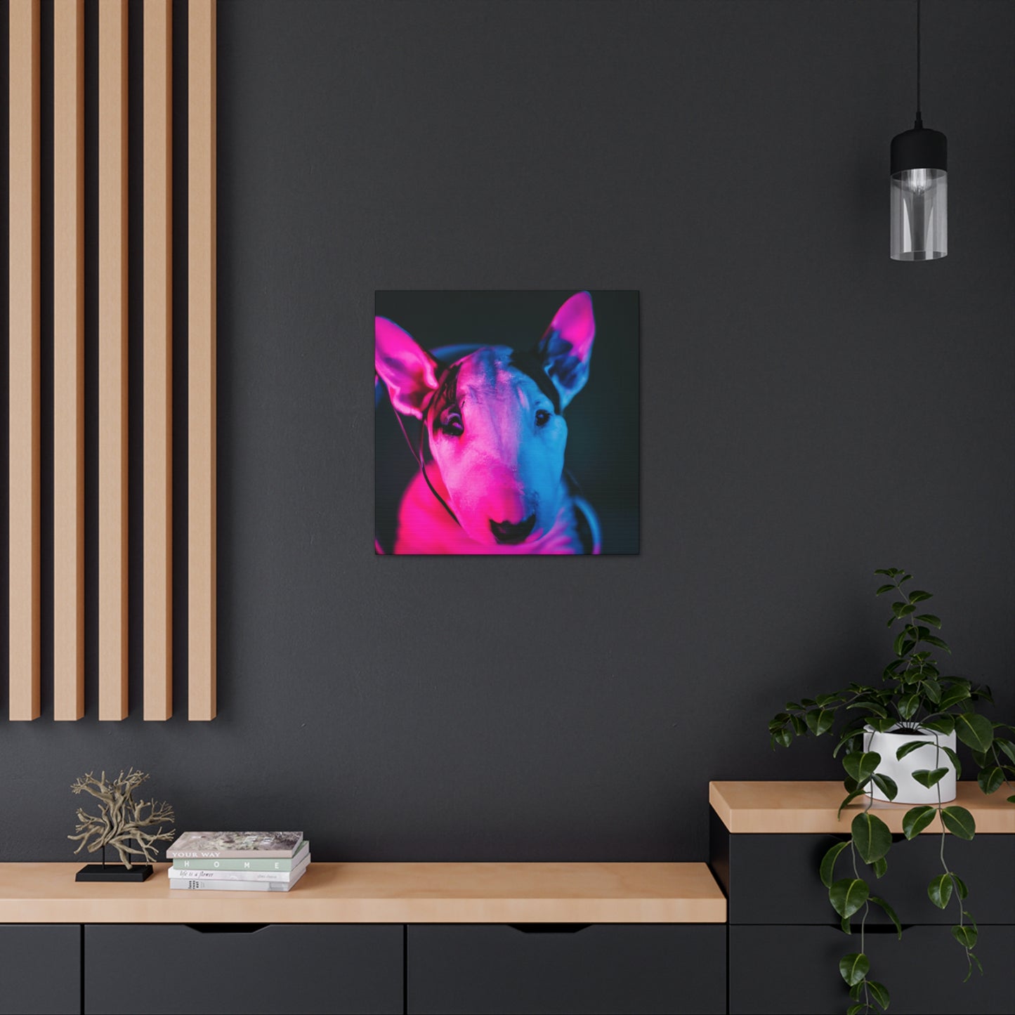 Clarissa Fortescue - Bull Terrier - Canvas