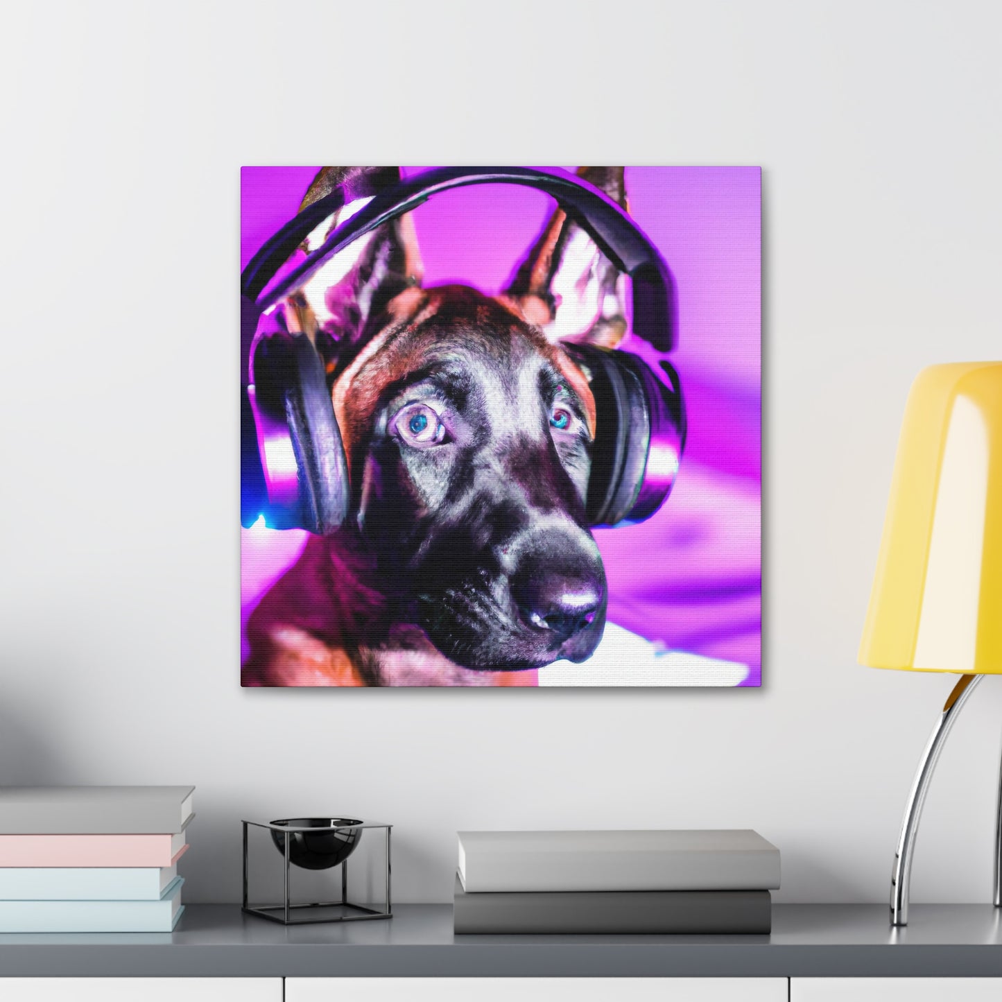 Countess Euphrasia of Belgium - Belgian Malinois - Canvas