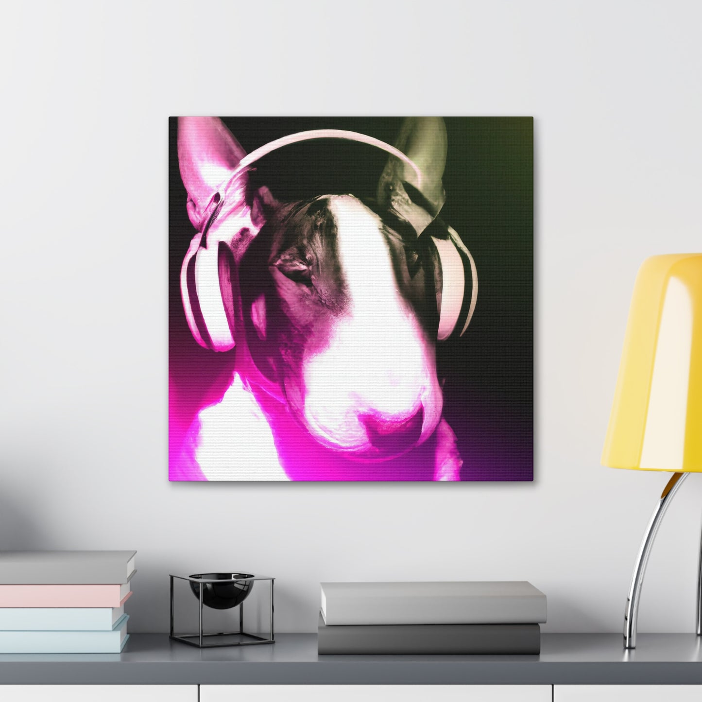 Winifred Bechtel - Bull Terrier - Canvas