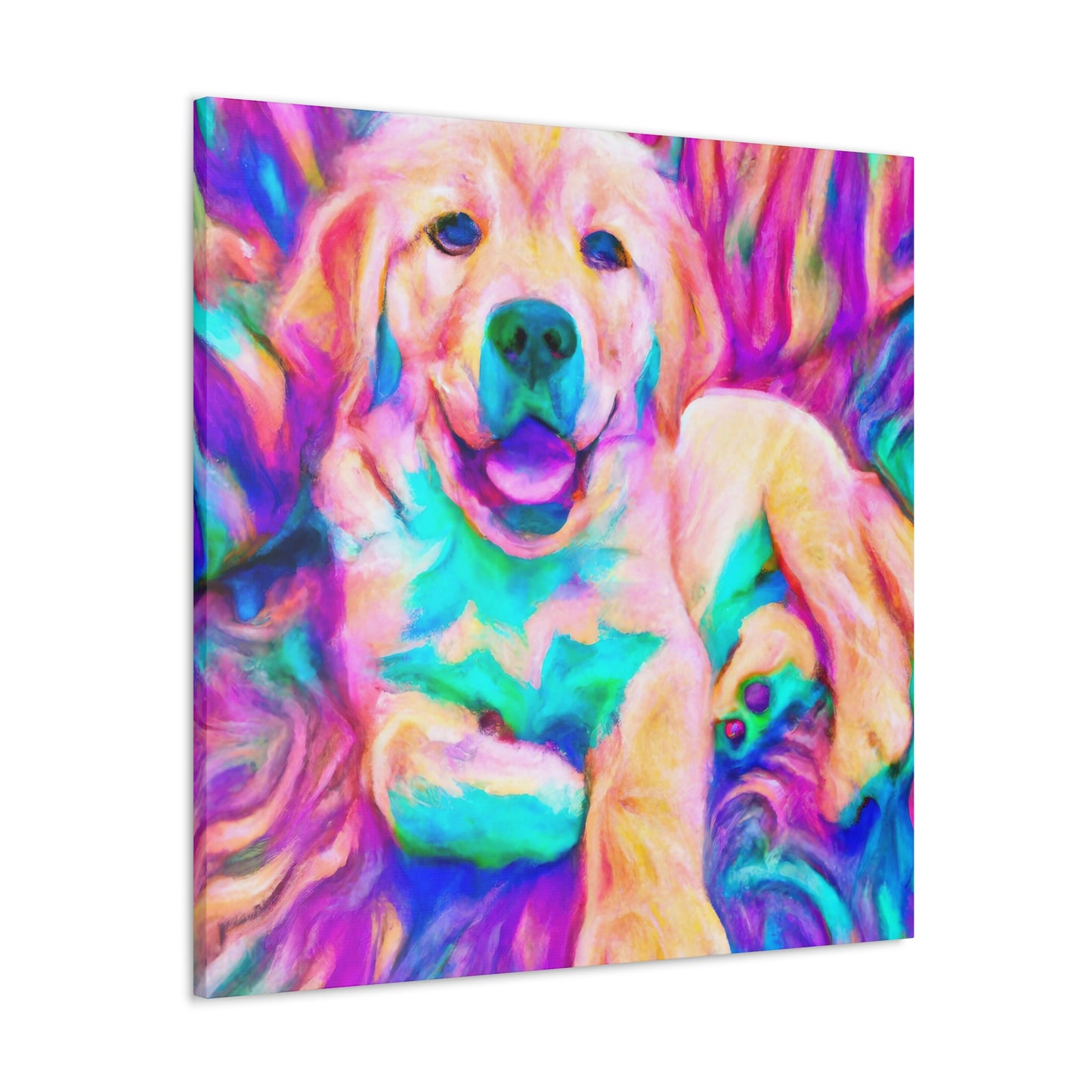 Countess Arabella of Lutwyche - Golden Retriever Puppy - Canvas