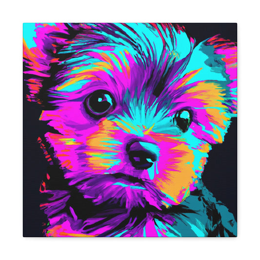 Marquis de Conteaux - Yorkie Puppy - Canvas