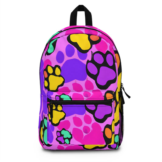 Claude Couturier - Paw Print - Backpack