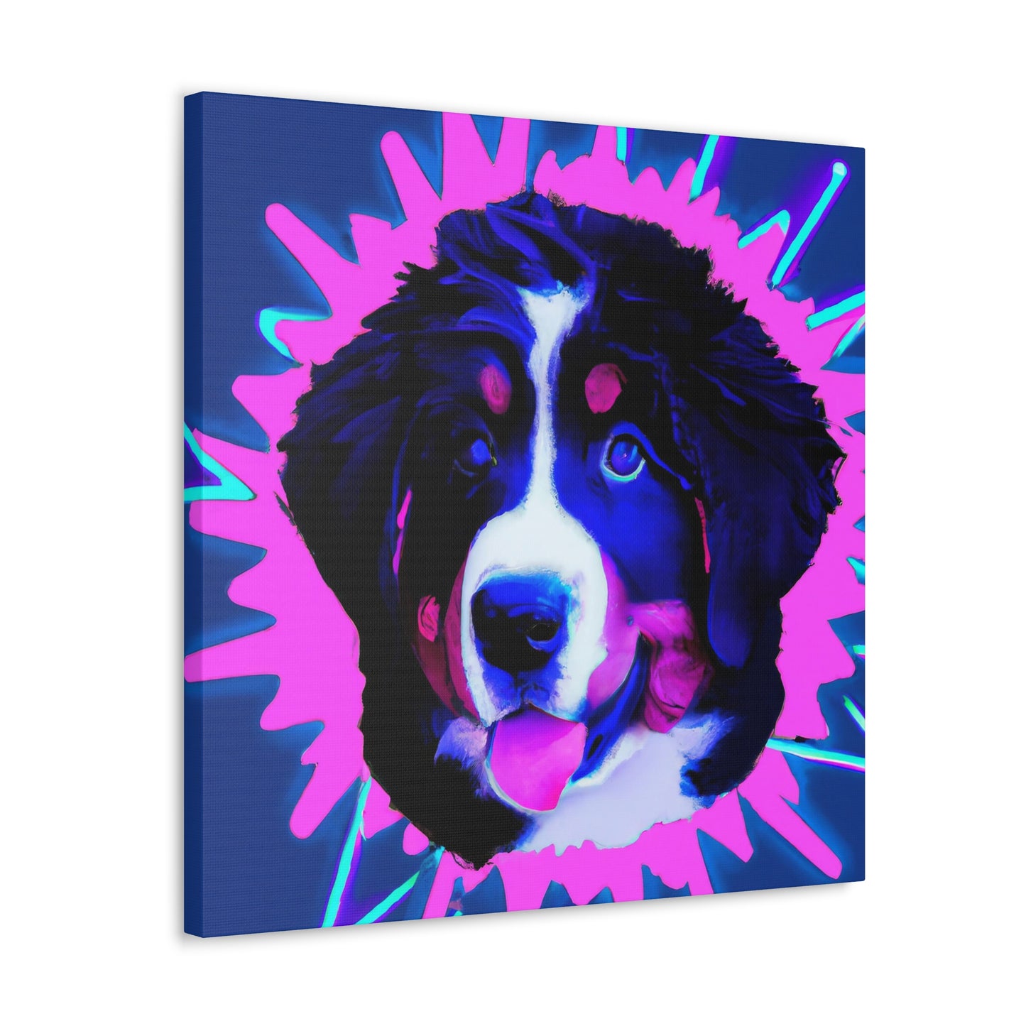 Princess Elodie von Bernhardzocher - Bernese Mountain Dog - Canvas