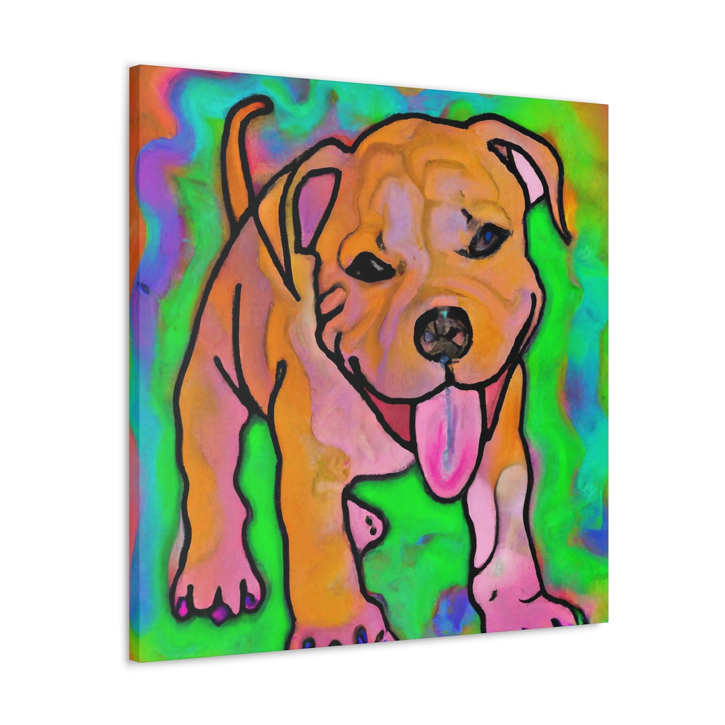 Aristonte Royaltye - Pitbull Puppy - Canvas