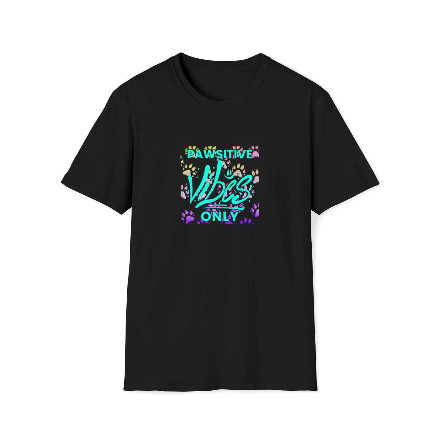 Optimistic Oleana - "Pawsitive Vibes Only" Unisex Tee