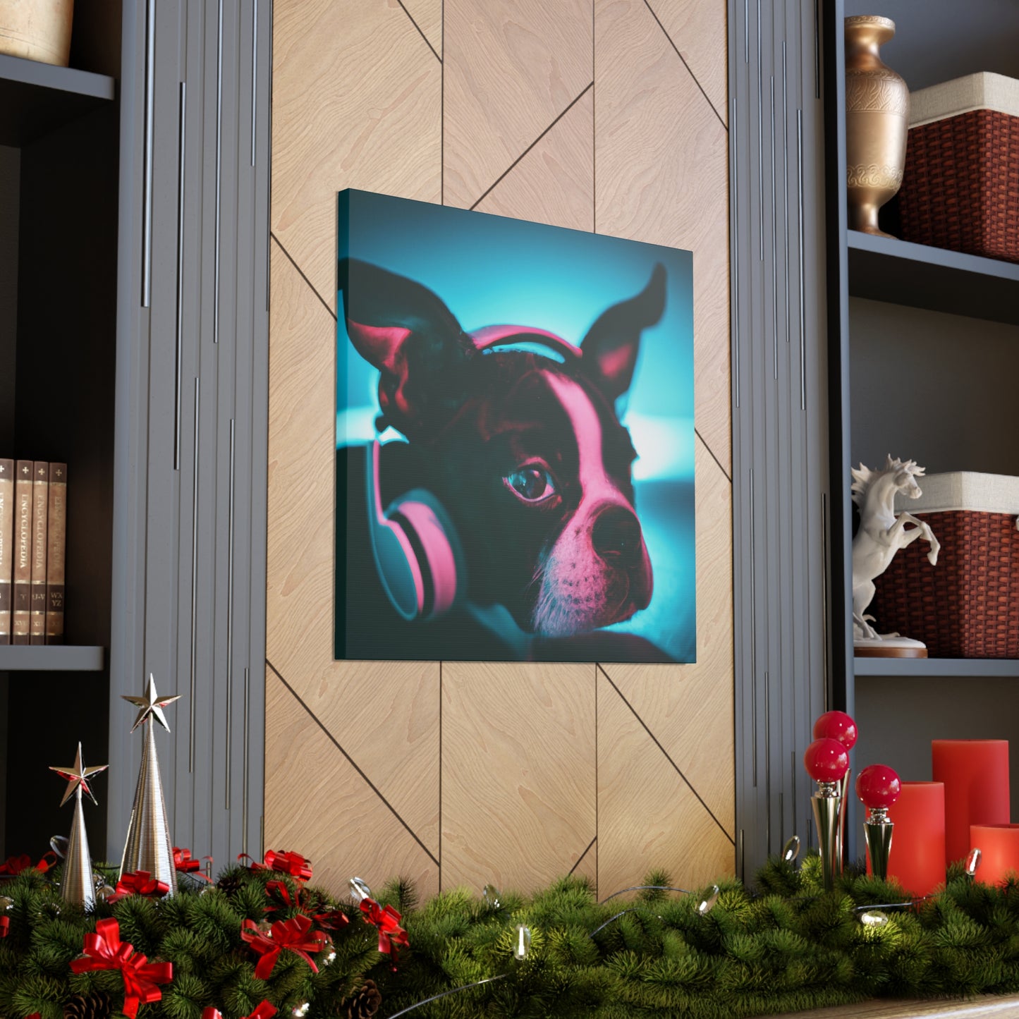 Ariston Cortez-Lancaster - Boston Terrier - Canvas