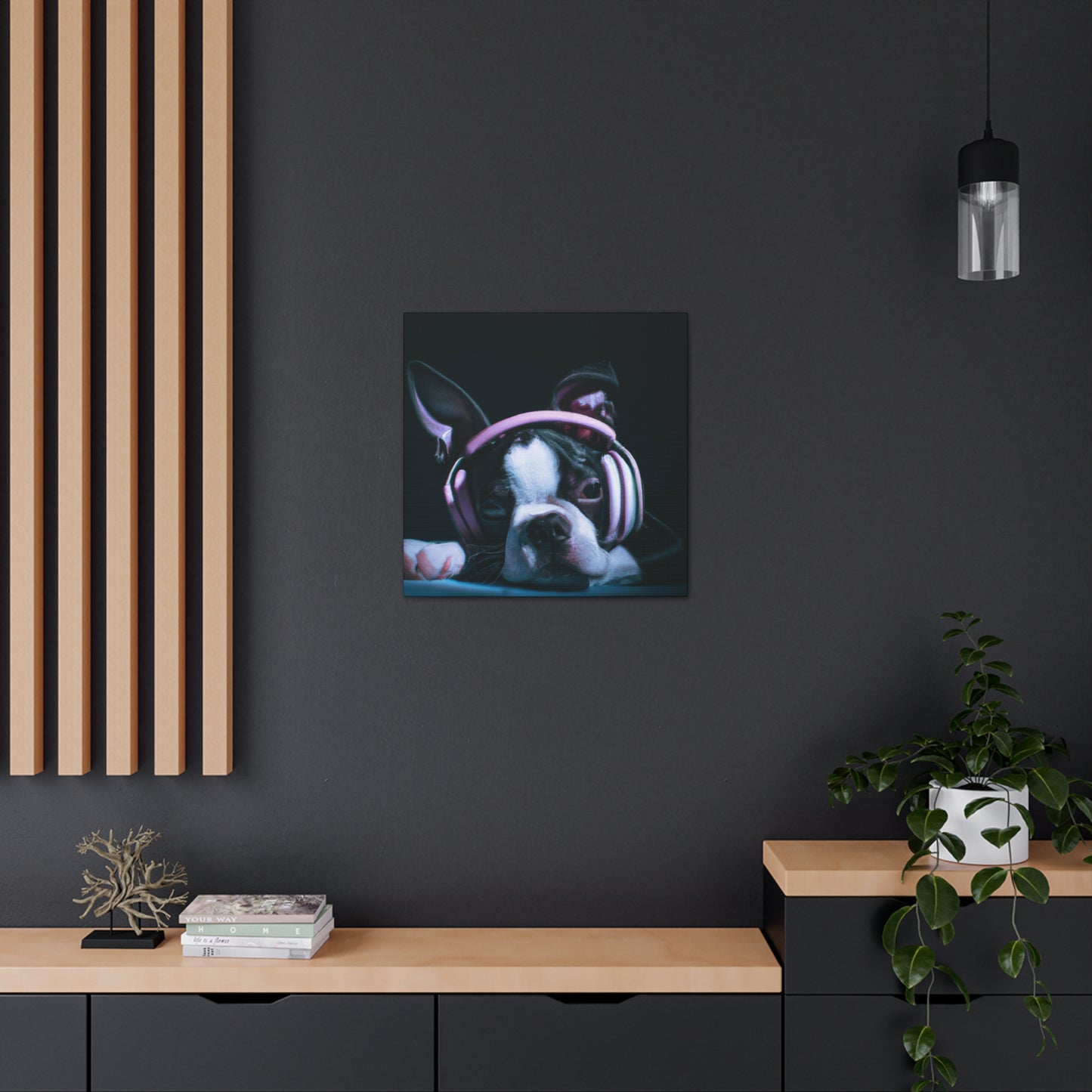 The Baron of Boston - Lady Camille DeVere - Boston Terrier - Canvas