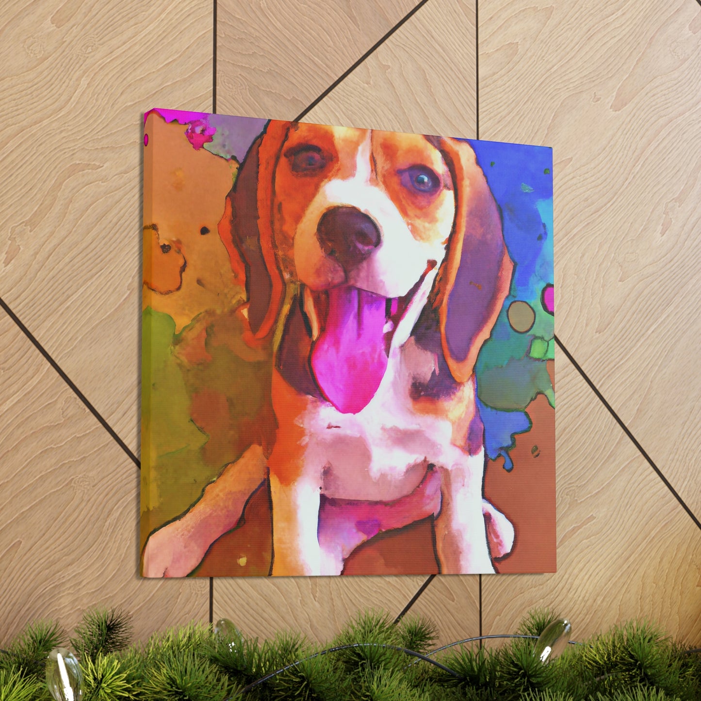 Josephine de la Rocque - Beagle Puppy - Canvas