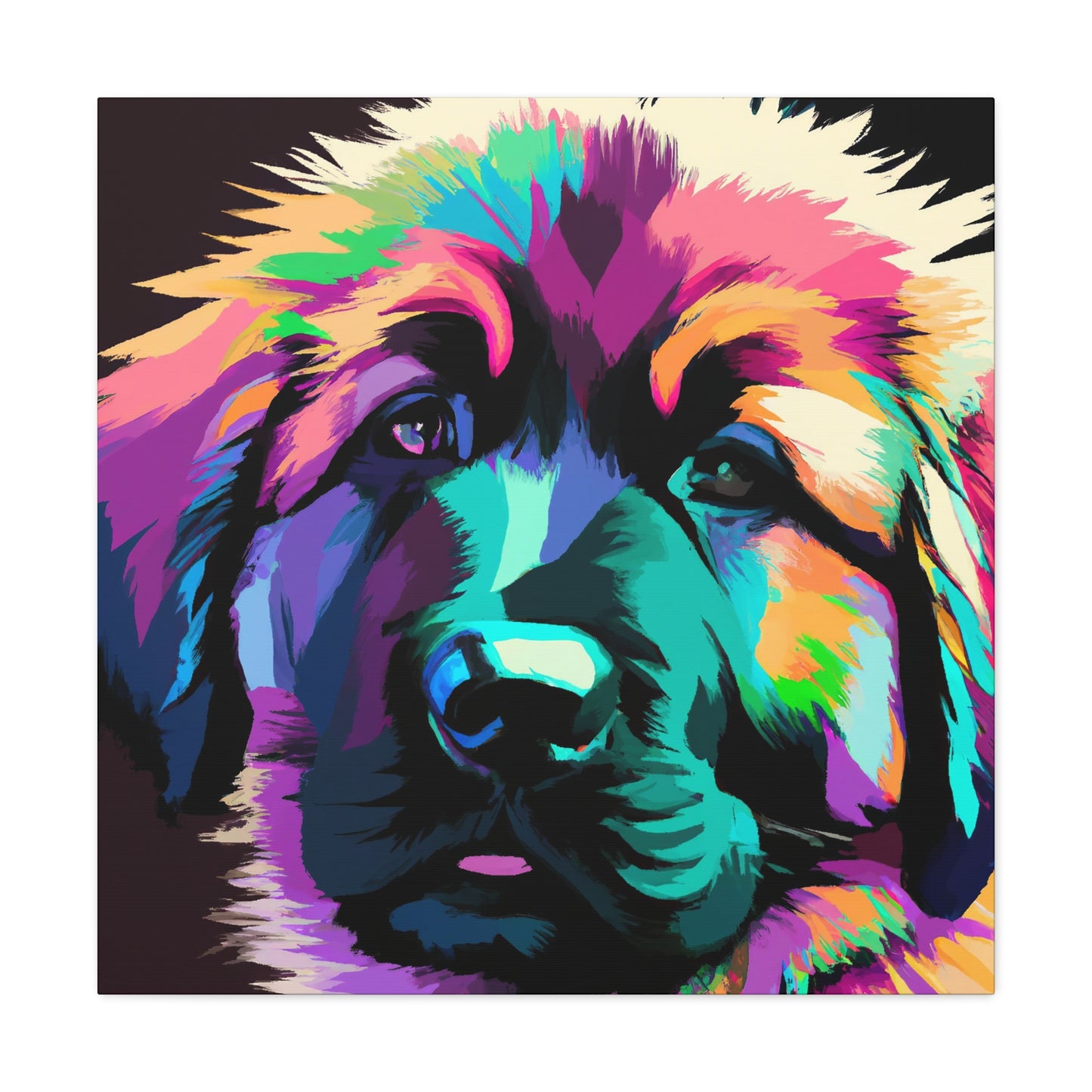 Baroness Estelle von Neumann - Leonberger - Canvas