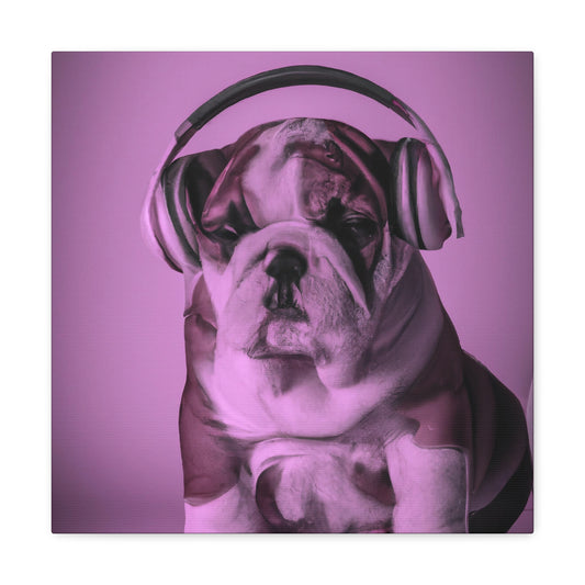 Lord/Lady Henry Winstonford - English Bulldog - Canvas