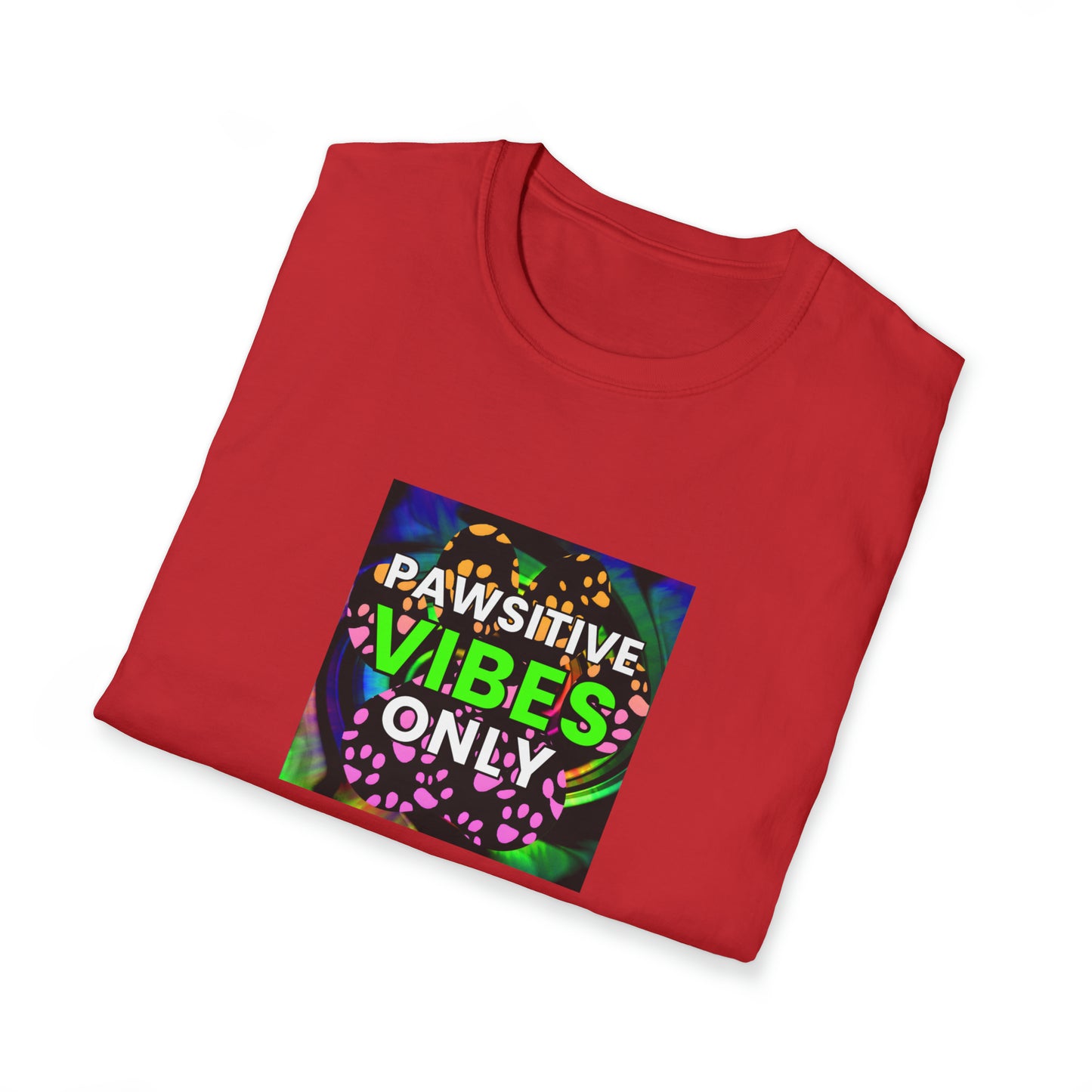 Happiness Hawk - "Pawsitive Vibes Only" Unisex Tee