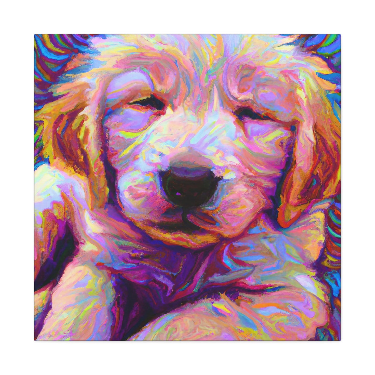 Titianus DeAristocratia - Golden Retriever Puppy - Canvas