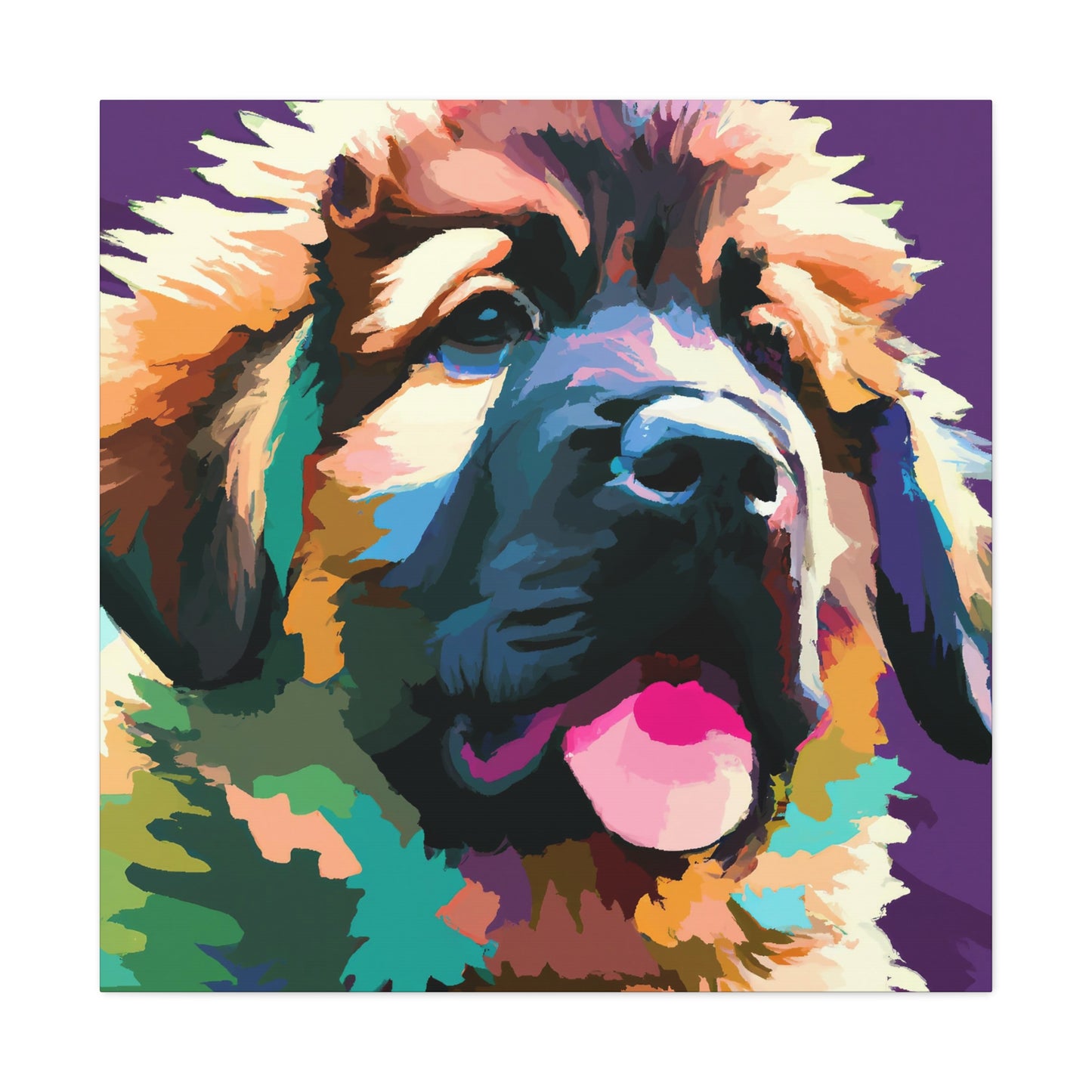 Baroness Aemilia von Preuss - Leonberger - Canvas