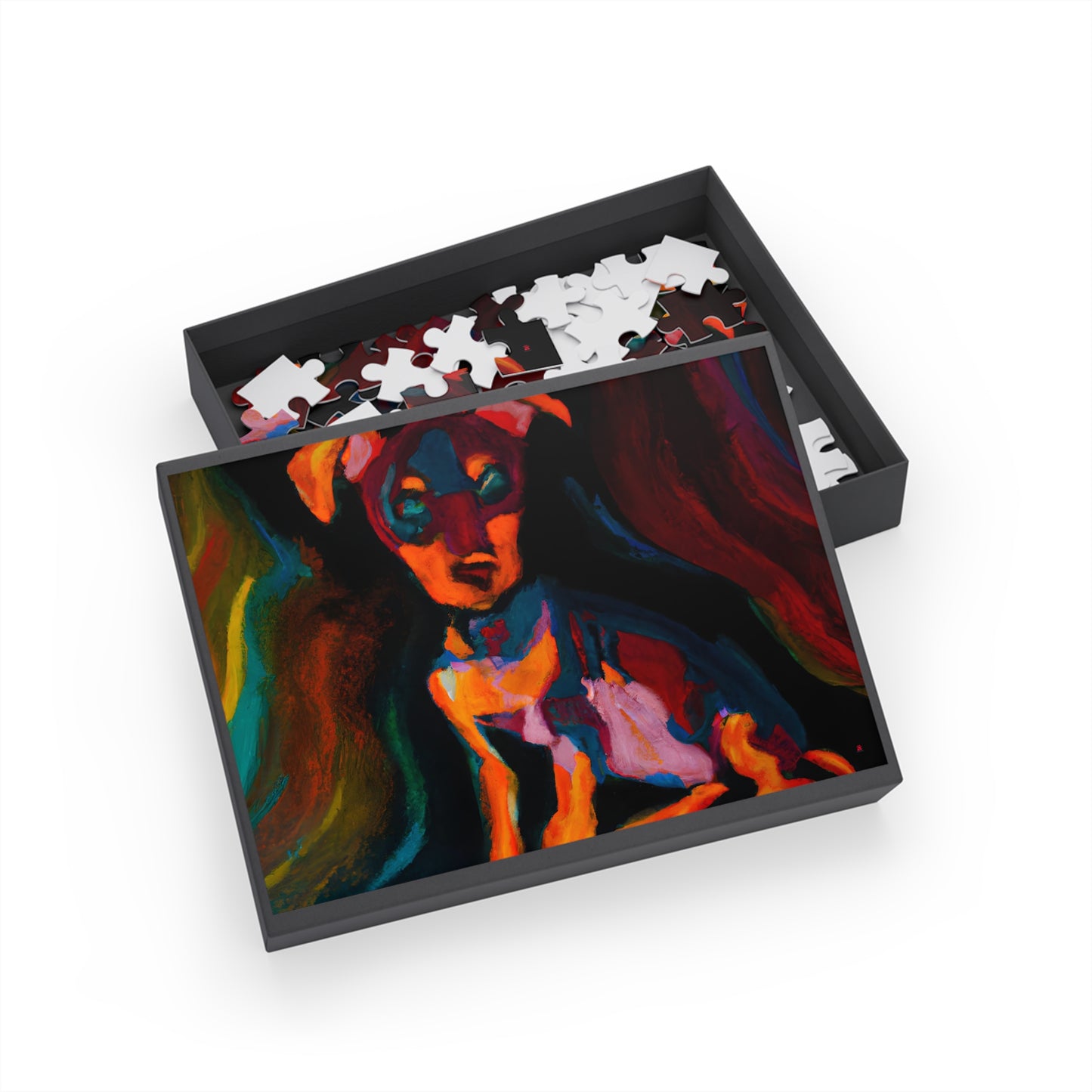 Lucille Rofard - Miniature Pinscher Puppy - Puzzle