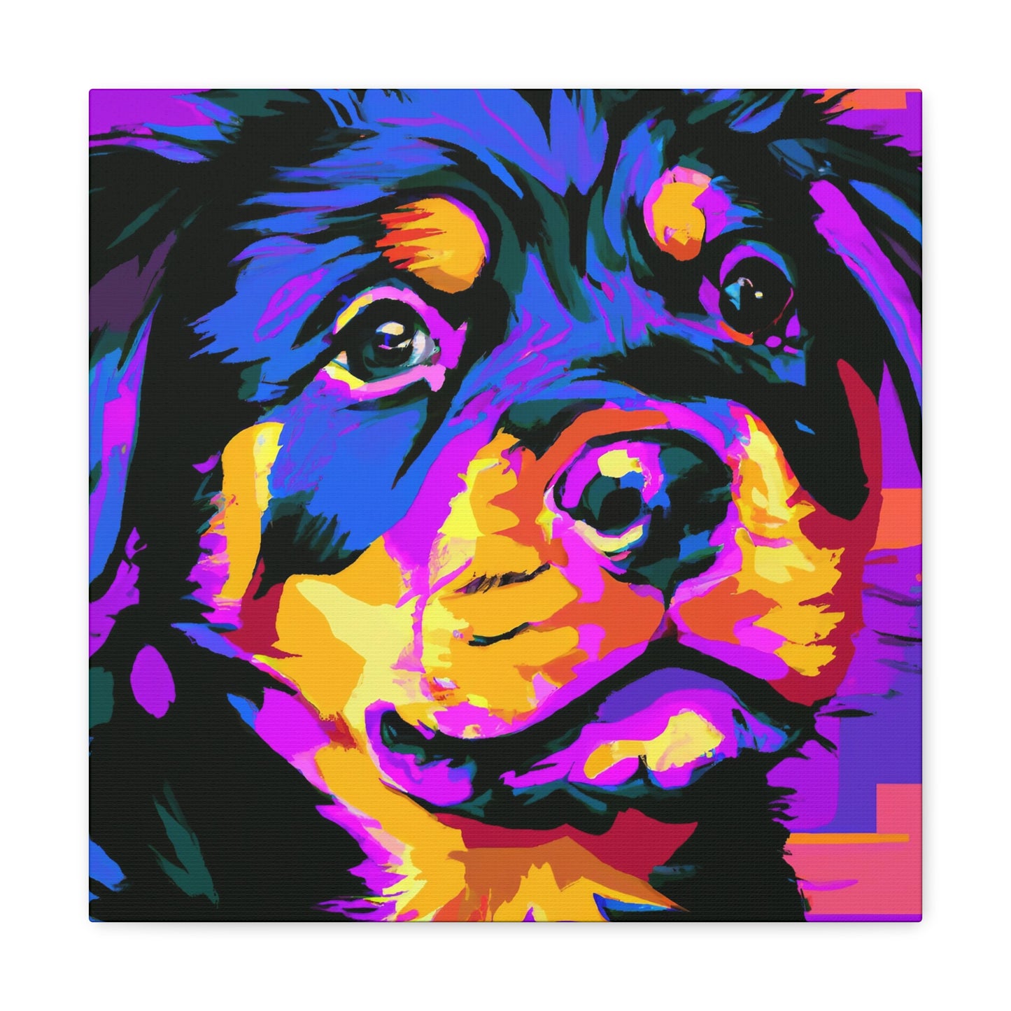 Countess Isabella von Röseburg - Rottweiler - Canvas