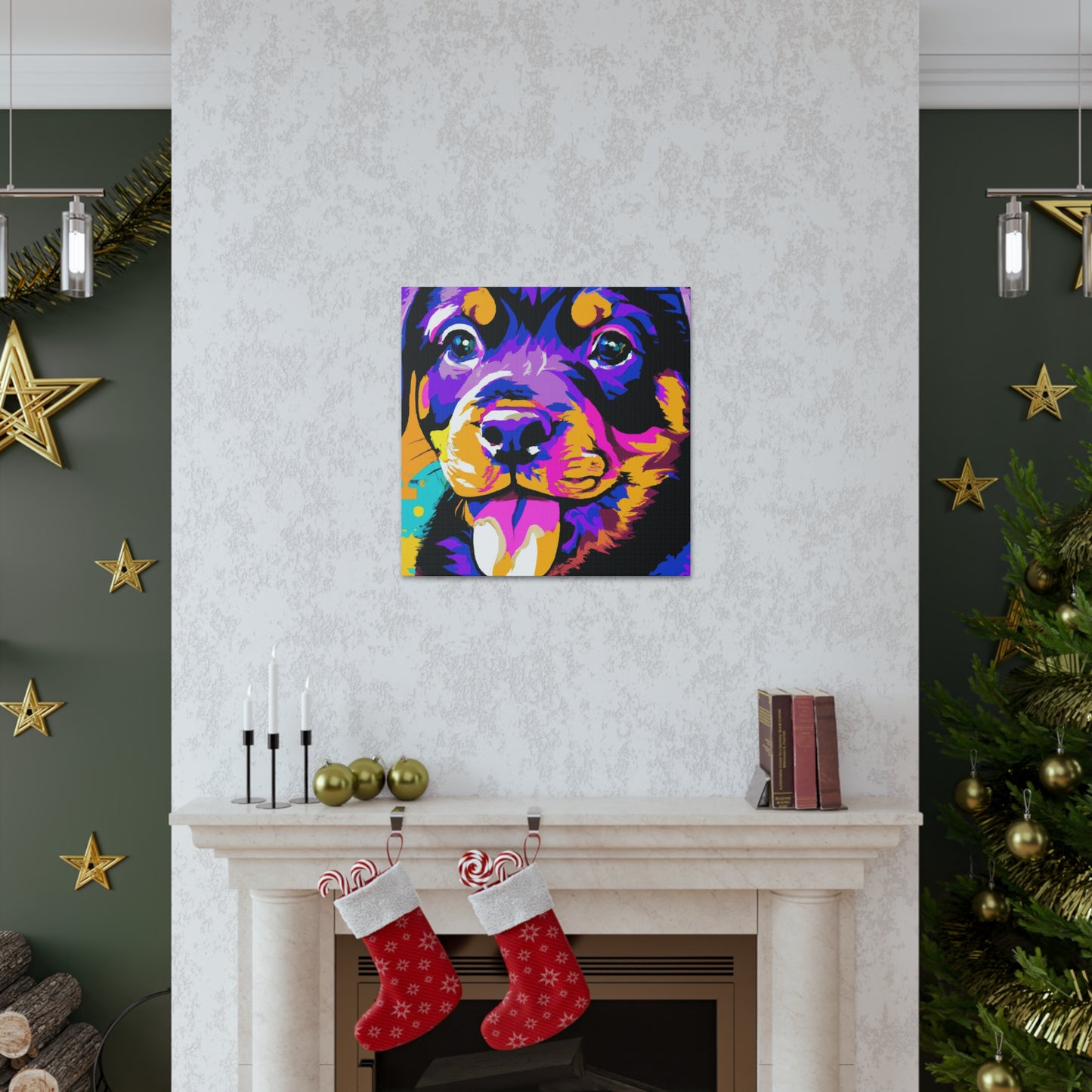 Friedrich von Freyenbeck - Rottweiler - Canvas