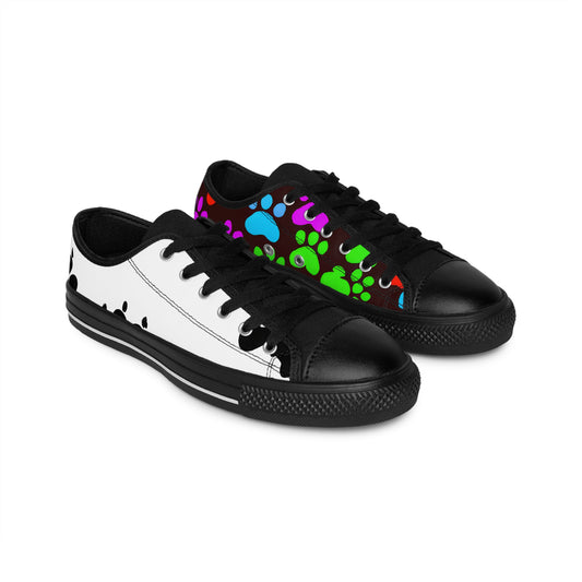 Monsieur Chausseur Creole - Paw Print - Low-Top